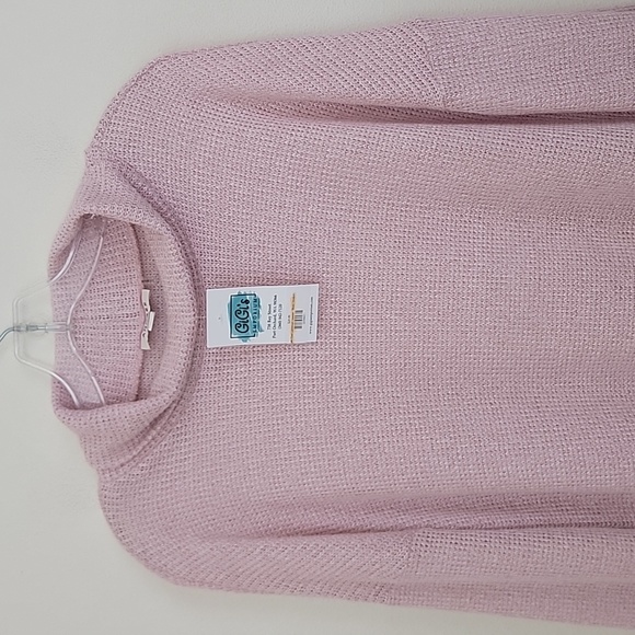 NWT Andree Pink Cowl Neck Sweater M - Picture 2 of 14
